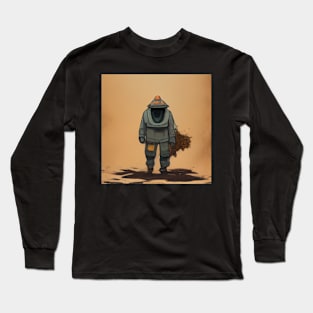 Dustman | Comics style Long Sleeve T-Shirt